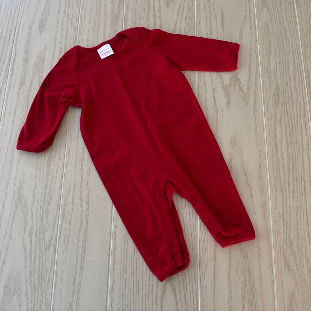 Hanna Andersson red romper